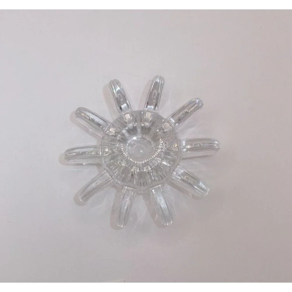 Rosenthal Studio Line Crystal Candle Holder with Candle Single Boxed Signed